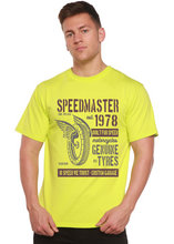 Load image into Gallery viewer, Speed Master Spun Bamboo® Men's Bamboo Viscose/Organic Cotton Short Sleeve Graphic T-Shirt
