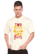 Load image into Gallery viewer, Two Beer Men's Bamboo Viscose/Organic Cotton Short Sleeve Graphic T-Shirt
