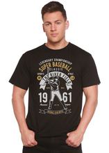 将图片加载到图库查看器，Super Baseball Spun Bamboo® Men's Bamboo Viscose/Organic Cotton Short Sleeve Graphic T-Shirt
