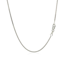将图片加载到图库查看器，14k White Gold Gourmette Chain 1.0mm
