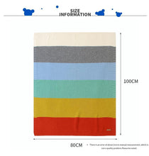 将图片加载到图库查看器，Baby Blankets Knitted Swaddle Wrap Envelopes for Stroller Bedding Blankets for Infants Soft Warm Sleep Covers Blanket for Kids
