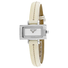 将图片加载到图库查看器，Coach Women's Beige Leather White Dial
