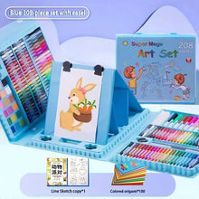 将图片加载到图库查看器，208pcs Extra Large All-in-One Art Supplies Set
