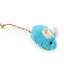 将图片加载到图库查看器，6pcs/lot Mix Pet Toy Catnip Mice Cats Toys Fun Plush Mouse Cat Toy For Kitten Skitter Critters Cat Toy Value Pack
