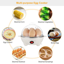 Load image into Gallery viewer, 7 Capacity Electric Egg Cooker
