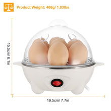 Load image into Gallery viewer, 7 Capacity Electric Egg Cooker
