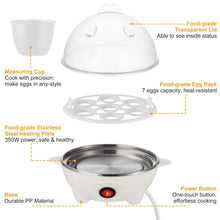 Load image into Gallery viewer, 7 Capacity Electric Egg Cooker
