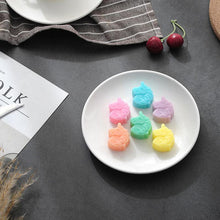 Load image into Gallery viewer, 7 Cells Cute Unicorn Silicone Cake Molds No Smell Food Grade Material For Candle, Fondant, Biscuit, Dessert, Chocolate Molds Mini Unicorn Head Ice Cube Tray, Unicorn Silicone Molds Set For Chocolate Candy Cake Cupcake Soap Baking

