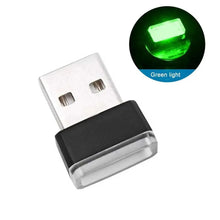 Load image into Gallery viewer, 7 Color Lights LED Mini USB Ambient Neon Interior Light Car Accessories Cars Gadgets Bright Colors
