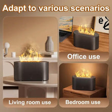 Load image into Gallery viewer, 7-Color Simulated Flame Humidifier Aromatherapy Machine
