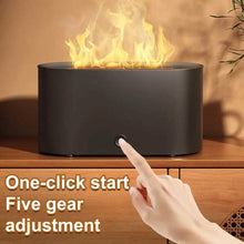 Load image into Gallery viewer, 7-Color Simulated Flame Humidifier Aromatherapy Machine
