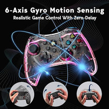 Load image into Gallery viewer, 7-in-1 Multi-Platform Wireless Game Controller Set - LED RGB Breathing Lights
