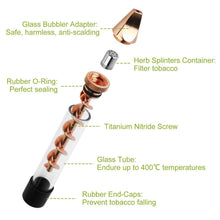 Load image into Gallery viewer, 7-in-1 Grinder Blunt Kit with Smoking Metal Tip Cleaning Brush
