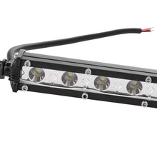Load image into Gallery viewer, 7" LED Light Bar Single Row Offroad Spot Lights
