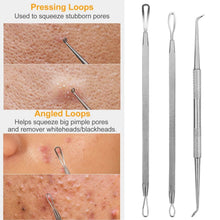 将图片加载到图库查看器，7-Pieces: Blackhead Remover Stainless Steel

