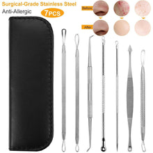 将图片加载到图库查看器，7-Pieces: Blackhead Remover Stainless Steel
