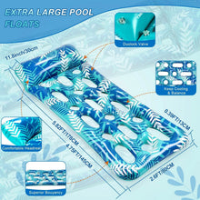 将图片加载到图库查看器，70" x 30" Inflatable Lounge Pool with Headrest

