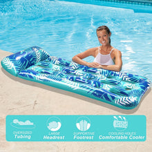 将图片加载到图库查看器，70" x 30" Inflatable Lounge Pool with Headrest
