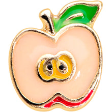Load image into Gallery viewer, 16G 1/4 Gold Tone Sweet Apple Cartilage Tragus Earring
