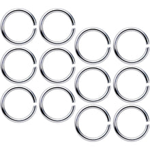 Load image into Gallery viewer, 16G 5/16 Seamless Cartilage Ring Set of 12
