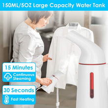 Load image into Gallery viewer, 700W Portable Garment Steamer
