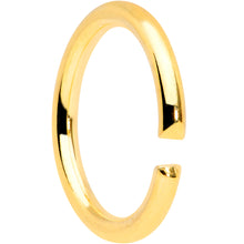 Load image into Gallery viewer, 16G 5/16 Gold Tone Anodized Seamless Cartilage Ring Set of 12
