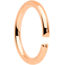 Load image into Gallery viewer, 16G 5/16 Rose Gold Tone Seamless Cartilage Ring Set of 12

