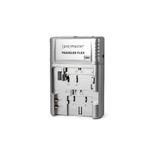 将图片加载到图库查看器，Traveler Flex Charger for Interchangeable Lens Camera Batteries
