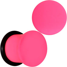 将图片加载到图库查看器，Hot Hot Pink Matte Single Flare Plug Set
