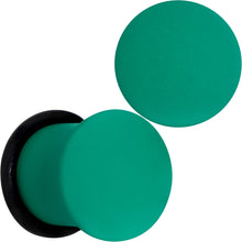 Load image into Gallery viewer, Glorious Green Matte Acrylic Single Flare Plug Set
