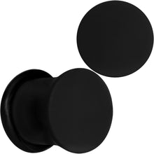 Load image into Gallery viewer, Beauteous Black Matte Acrylic Single Flare Plug Set
