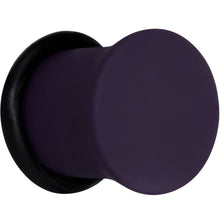 将图片加载到图库查看器，Perfectly Purple Matte Acrylic Single Flare Plug Set
