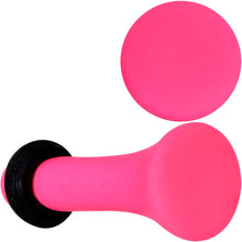 将图片加载到图库查看器，Hot Hot Pink Matte Single Flare Plug Set
