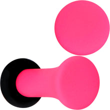将图片加载到图库查看器，Hot Hot Pink Matte Single Flare Plug Set
