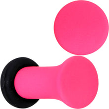 将图片加载到图库查看器，Hot Hot Pink Matte Single Flare Plug Set

