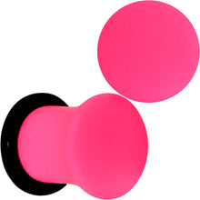 将图片加载到图库查看器，Hot Hot Pink Matte Single Flare Plug Set
