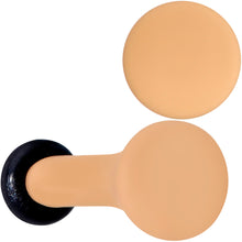 将图片加载到图库查看器，Terrific Tan Matte Acrylic Single Flare Plug Set
