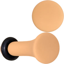 将图片加载到图库查看器，Terrific Tan Matte Acrylic Single Flare Plug Set
