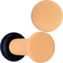 将图片加载到图库查看器，Terrific Tan Matte Acrylic Single Flare Plug Set
