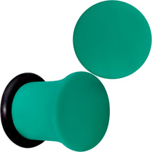 Load image into Gallery viewer, Glorious Green Matte Acrylic Single Flare Plug Set
