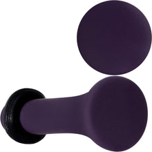 将图片加载到图库查看器，Perfectly Purple Matte Acrylic Single Flare Plug Set
