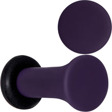 将图片加载到图库查看器，Perfectly Purple Matte Acrylic Single Flare Plug Set
