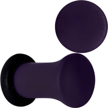 将图片加载到图库查看器，Perfectly Purple Matte Acrylic Single Flare Plug Set
