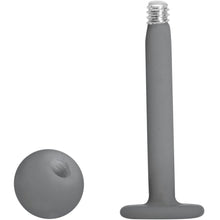 将图片加载到图库查看器，16G 5/16 Grey Acrylic Matte Labret Monroe Tragus
