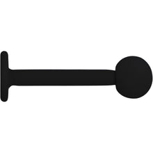 Load image into Gallery viewer, 16G 5/16 Black Acrylic Matte Labret Monroe Tragus
