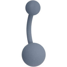 Load image into Gallery viewer, Gracefully Grey Matte Belly Ring

