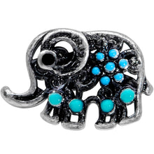 将图片加载到图库查看器，16G 5/16 Aqua Orb Curvy Elephant Labret Monroe Tragus
