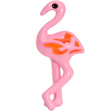 Load image into Gallery viewer, 16G 1/4 Gold Tone Flamingo Cartilage Tragus
