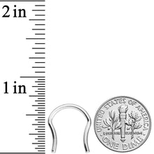 Load image into Gallery viewer, 14G 5/8 ASTM F-136 Implant Grade Titanium Septum Retainer

