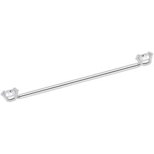 Load image into Gallery viewer, 14G Clear CZ Gem Threadless Industrial Barbell 38mm

